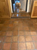 Handmade Terracotta Floor Tiles  300 mm x 300 mm x 20 mm @ £34.99 per m2