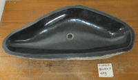 Heavenly Long River Rock Granite Stone Basin LR.24.02.004 ( approx 98cm x 44cm x 15cm)