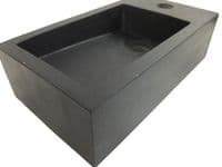 Honed Basalt Sink  36 cm x 20 cm x 10 cm ( st34 ) Temu