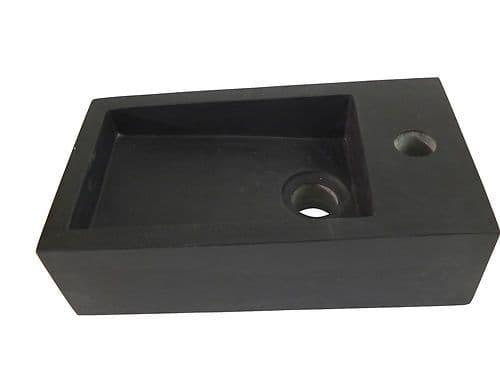 Honed Basalt Sink 36 cm x 20 cm x 10 cm ( st34 ) Temu