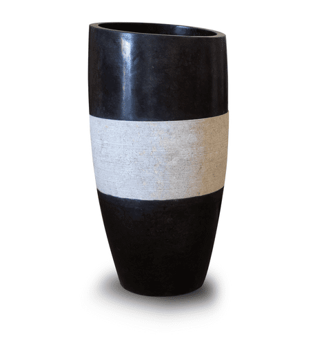 Honed Black Free Standing Pedestal Sink Marble Bathroom 90 cm x 45 cm Mandarin Model