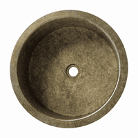 Honed Grey Free Standing Pedestal Sink  Marble Bathroom 90 cm x 45 cm Mandarin Model )