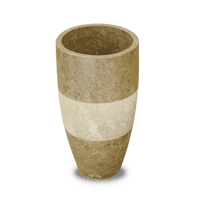 Honed Grey Free Standing Pedestal Sink  Marble Bathroom 90 cm x 45 cm Mandarin Model )
