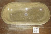 Immense Jurassic Onyx Fossilised Bathroom Basin approx  81 cm x  41 cm  x  15 cm(LO.25.09.010)