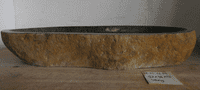 Imperial Long River Rock Granite Bathroom Sink approx 92 cm x 36 cm x 15 cm ( LR.25.02.011 )