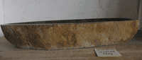 Incredible Long River Rock Granite Bathroom Sink approx 92 cm x 35 cm x 16 cm ( LR.25.02.012 )