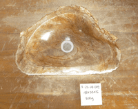 Indulgent Petrified Wood Sink approx 48 cm x  33 cm  x 15 cm (Sink F.25.08.009)