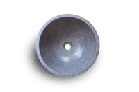 Isa Grey Terrazzo round washbasin 40 cm x 17 cm for bathrooms