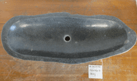 Jaw Dropping Long River Rock Granite Bathroom Sink approx 102 cm x 39 cm x 15 cm ( LR.24.04.002 )