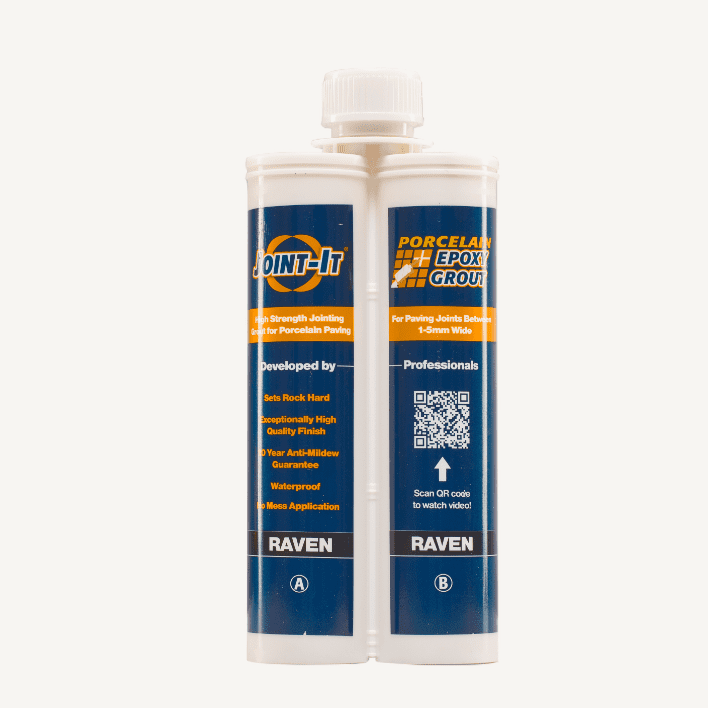 Joint-It Porcelain Epoxy Grout Raven Black 400ml Inc Nozzle
