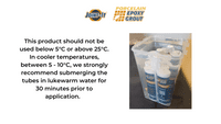 Joint-It Porcelain Epoxy Grout Tan 400ml Inc. Nozzle