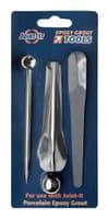 Joint-It Porcelain Grey Epoxy Grout Starter Kit Small 1 x tube