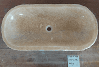 Jumbo Jurassic Onyx Fossilised Bathroom Basin approx  82 cm x  42 cm  x  15 cm (LO.25.05.004)