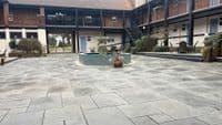 Kandla Grey Indian Riven Sandstone Calibrated Slabs  900mm x 600mm x 22mm @ £24.99 per m2