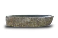 Large River Rock Granite Bathroom Sink Stone Wash Basin