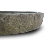 Large River Rock Granite Bathroom Sink Stone Wash Basin