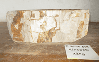 Lavish Petrified Wood Sink approx 46 cm x  38 cm  x 15 cm (Sink F.25.08.004)