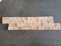 Light Travertine Split Face Mosaic Wall Tiles @ £36.99 per m2