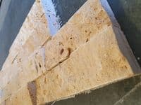 Light Travertine Split Face Mosaic Wall Tiles @ £36.99 per m2