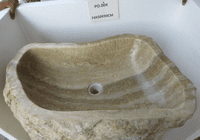 Magnificent Jurassic Onyx Fossilised  Free Standing Sink