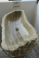 Magnificent Jurassic Onyx Fossilised  Free Standing Sink