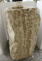 Magnificent Jurassic Onyx Fossilised  Free Standing Sink