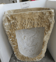Magnificent Jurassic Onyx Fossilised  Free Standing Sink