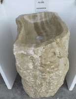 Magnificent Jurassic Onyx Fossilised  Free Standing Sink