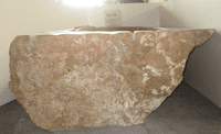 Majestic Jurassic Onyx  Bathtub (Unique Ref : BO.01)  240 cm x 135 cm x 59 cm