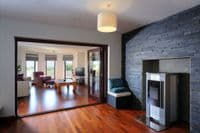 Maxi Black Slate Split Face Mosaic Tile Cladding 550 x 150 mm internal/external use @ £34.99 per m2