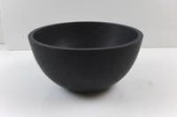 Mini Honed Basalt Cloakroom Stone Washbasin 26 cm x 13 cm