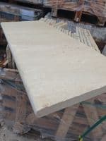 Mint Fossil RIVEN Sandstone SINGLE Bullnosed Coping Stone & Step 900mm x 350mm x 30mm £ 22.99 each