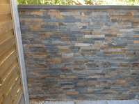 Multicolour Rustic Slate Split Face Mosaic Tiles for Staircases or Garden stunning 3D Tiles