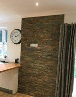 Multicolour Rustic Slate Split Face Mosaic Tiles for Staircases or Garden stunning 3D Tiles