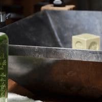 Nero Marble Stone Trapezio Sink 60 cm x 35 cm x 15 cm
