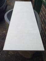 Norwegian White Porcelain Bull nose  Coping stone Step 900 x 300 x 20 mm