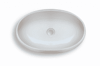 Orion White /Cream Terrazzo washbasin  55 cm x  35 cm