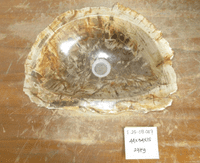 Palatial Petrified Wood Sink approx 44 cm x  34 cm  x 15 cm (Sink F.25.08.007)