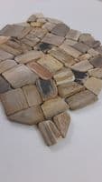 Petrified Wood Mosaic Wall & Floor Mosaic Tiles only £ 89.99 per m2