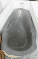 Prehistoric Freestanding River Rock Granite Bath 245 cm x 136  cm x  65 cm