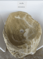 Prehistoric Jurassic Onyx Pedestal Sink (P0.003) @ approx W:66cm x D:55cm x H:90cm
