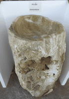 Prehistoric Jurassic Onyx Pedestal Sink (P0.003) @ approx W:66cm x D:55cm x H:90cm