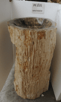 Prehistoric Petrified ( Fossilised) Wood Pedestal Sink (PF.035) @ approx W:58cm x D:47cm x H:90 cm