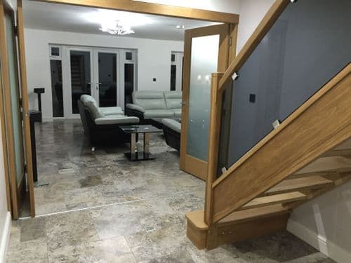 Premium Silver Aurelius Travertine Honed & Filled 610 x 406 mm only £ 42.99 per m2