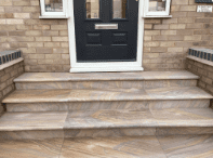 Rainbow Sandstone Honed & Sawn Smooth Paving 900mm x 600mm x 20mm