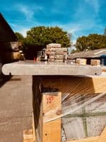 Raj Green Smooth Sandstone Honed & Sawn Double Bullnosed Coping Stone 900mm x 350mm x 30mm