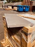 Raj Green Smooth Sandstone Honed & Sawn Double Bullnosed Coping Stone 900mm x 350mm x 30mm