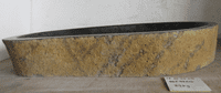 Regal Long River Rock Granite Bathroom Sink approx 99 cm x 49 cm x 15 cm ( LR.25.02.015 )