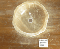 Remarkable Fossilised Jurassic Onyx Sink (JO.25.07.013) @ approx 40 x 38 x 15 cm