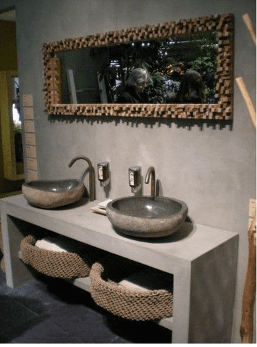 River Rock Granite Sinks